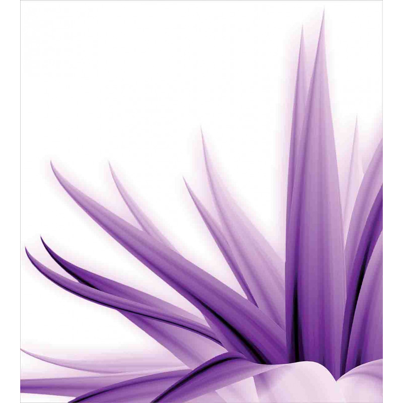 Purple Ombre Lotus Art Duvet Cover Set