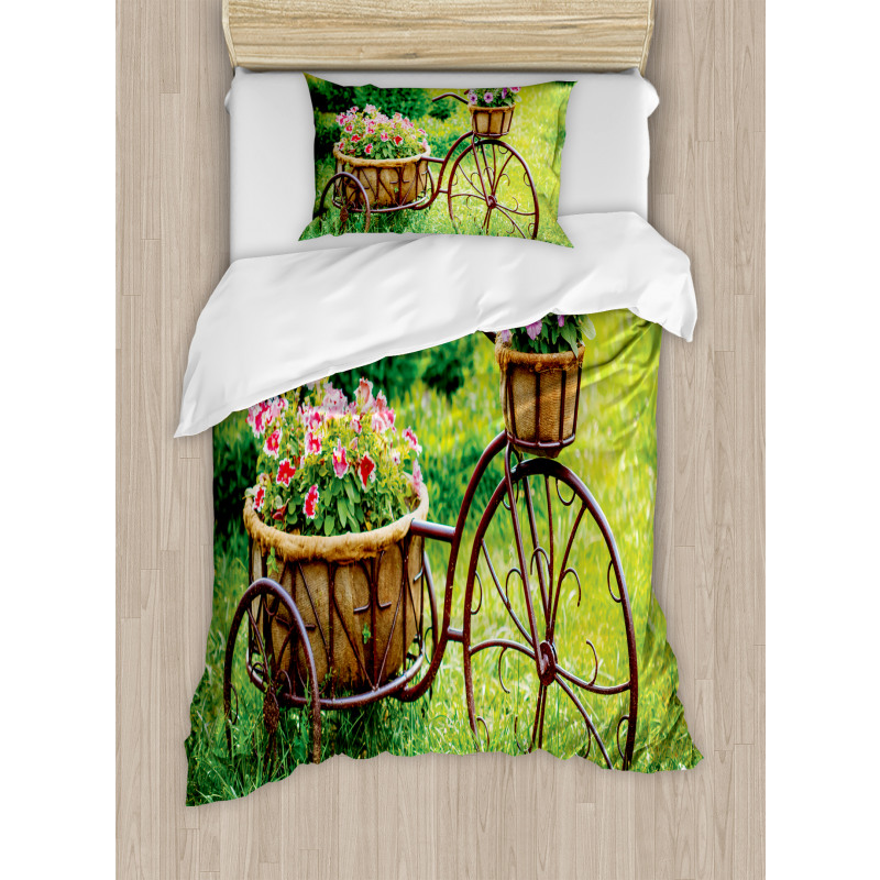 Vintage Ivy Frame Duvet Cover Set