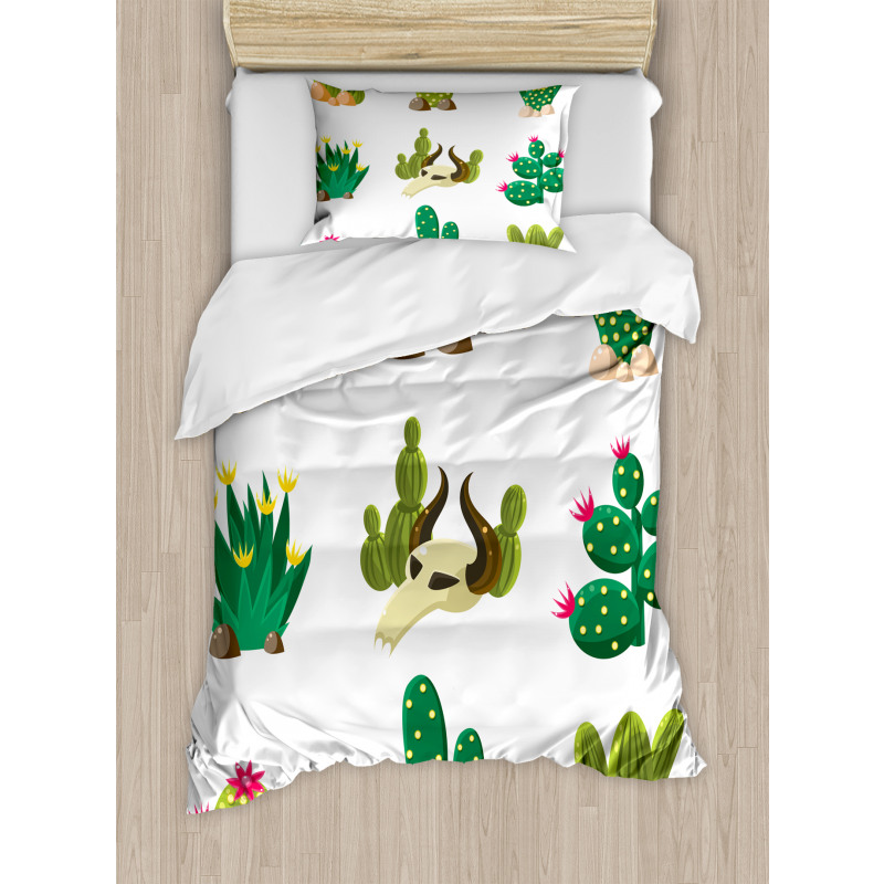 Mexican South Desert Duvet Cover Set