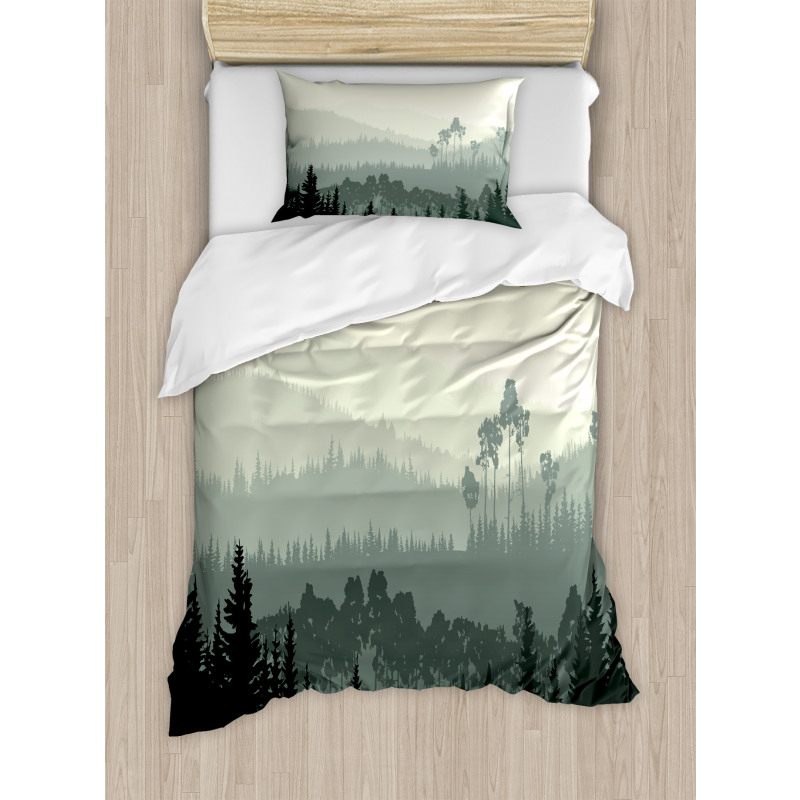 Valley Mystic Forest Duvet Cover Set