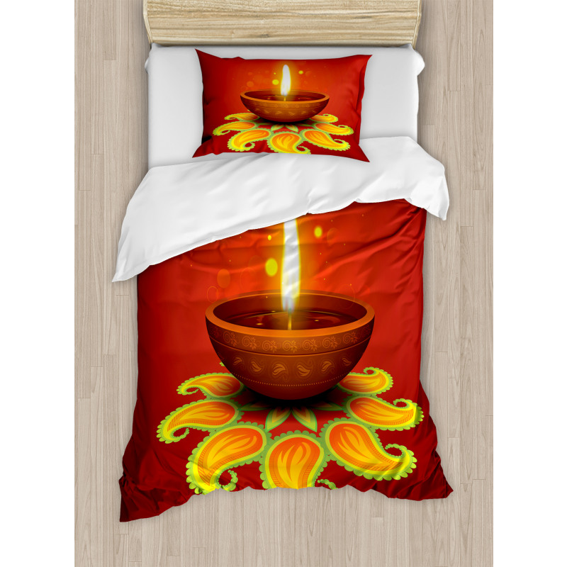 Diwali Design Duvet Cover Set