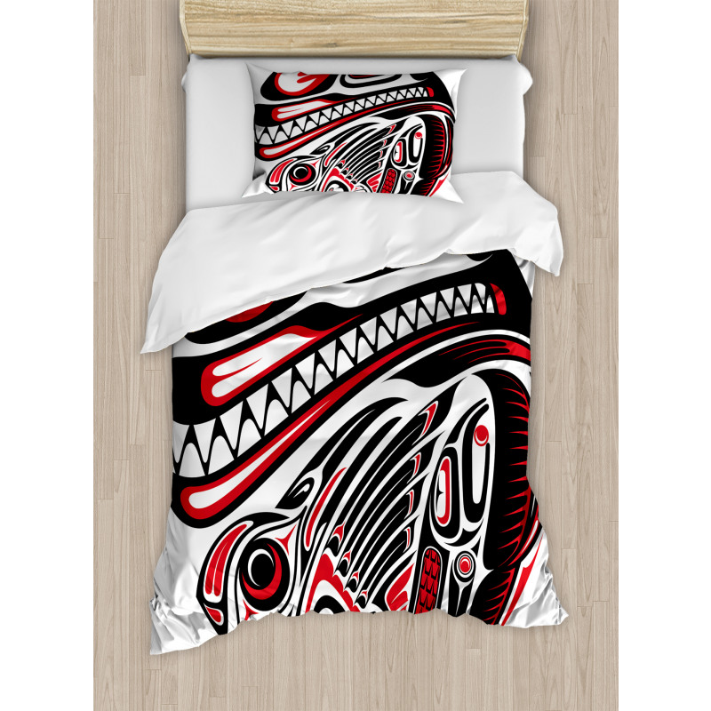 Haida Animal Art Duvet Cover Set