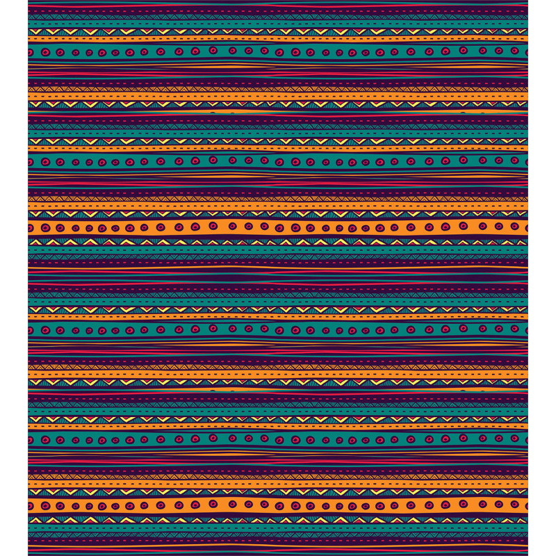 Retro Aztec Art Duvet Cover Set