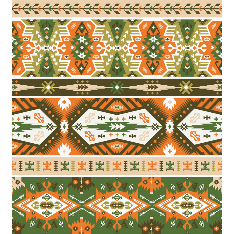 Aztec Mayan Style Stripe Duvet Cover Set