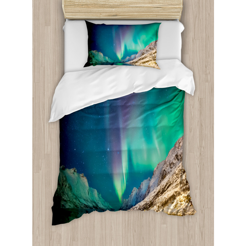 Mystical Aurora Borealis Duvet Cover Set