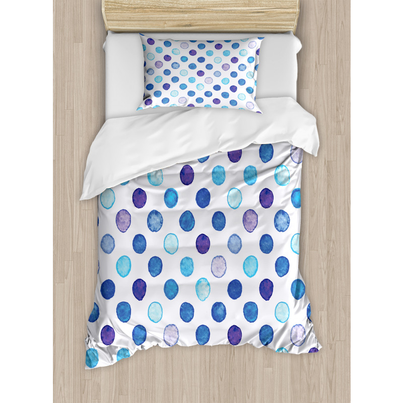 Blue Tones Soft Funky Duvet Cover Set