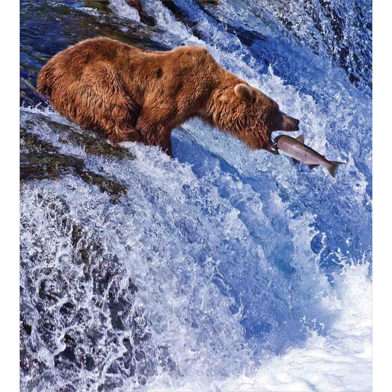 Grizzly Bear at Katmai Duvet Cover Set