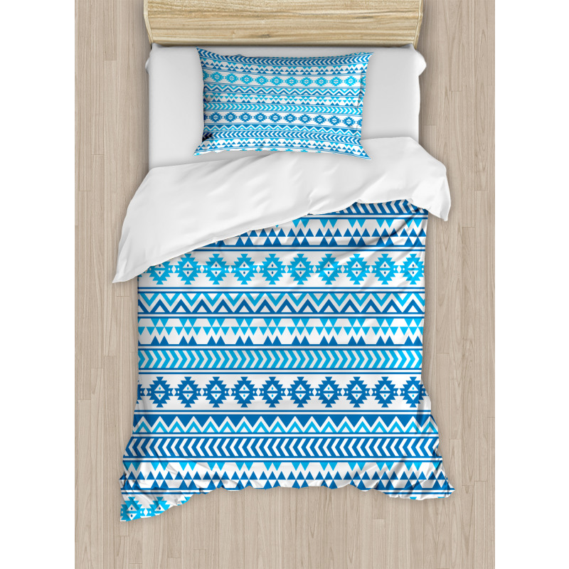 Folk Cultural Forms Duvet Cover Set