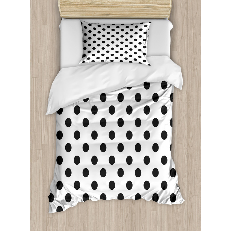 Nostalgic Polka Dots Art Duvet Cover Set