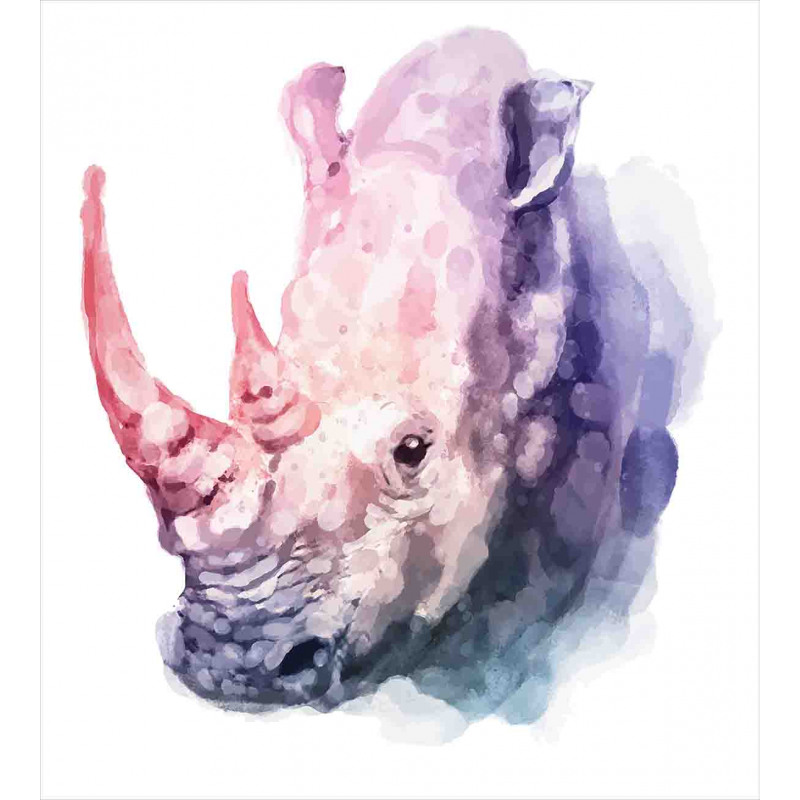 Safari Animal Rhino Duvet Cover Set