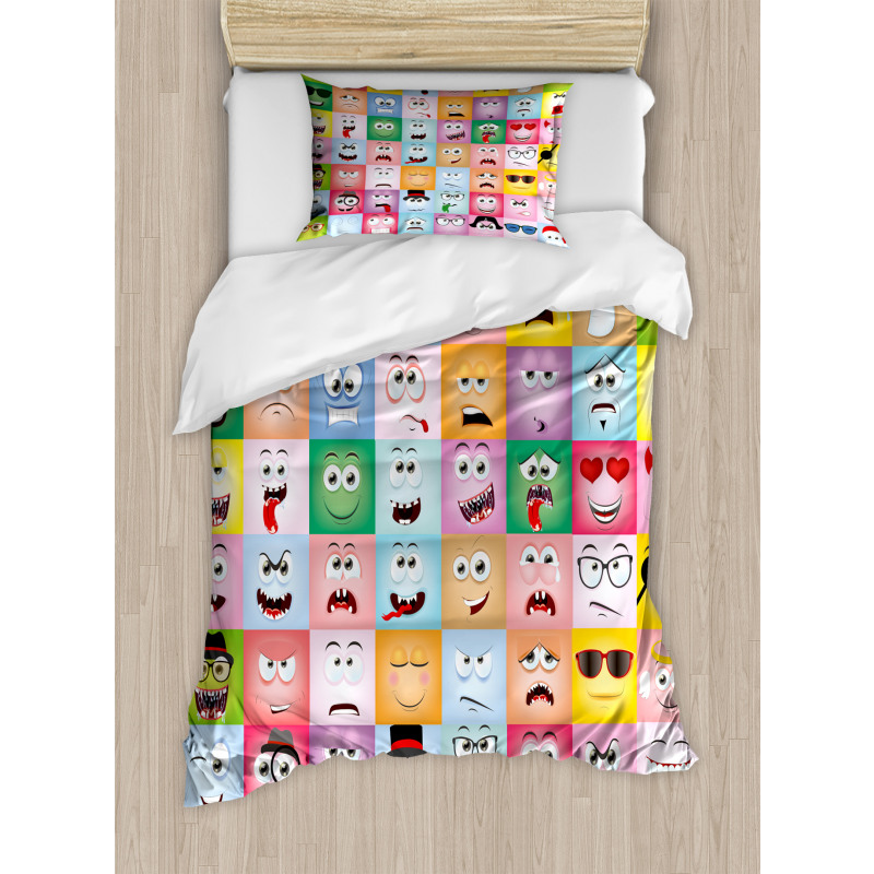 Internet Cartoon Meme Duvet Cover Set