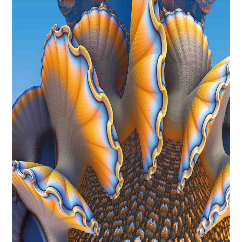 Shells in Sea Ocean Duvet Cover Set