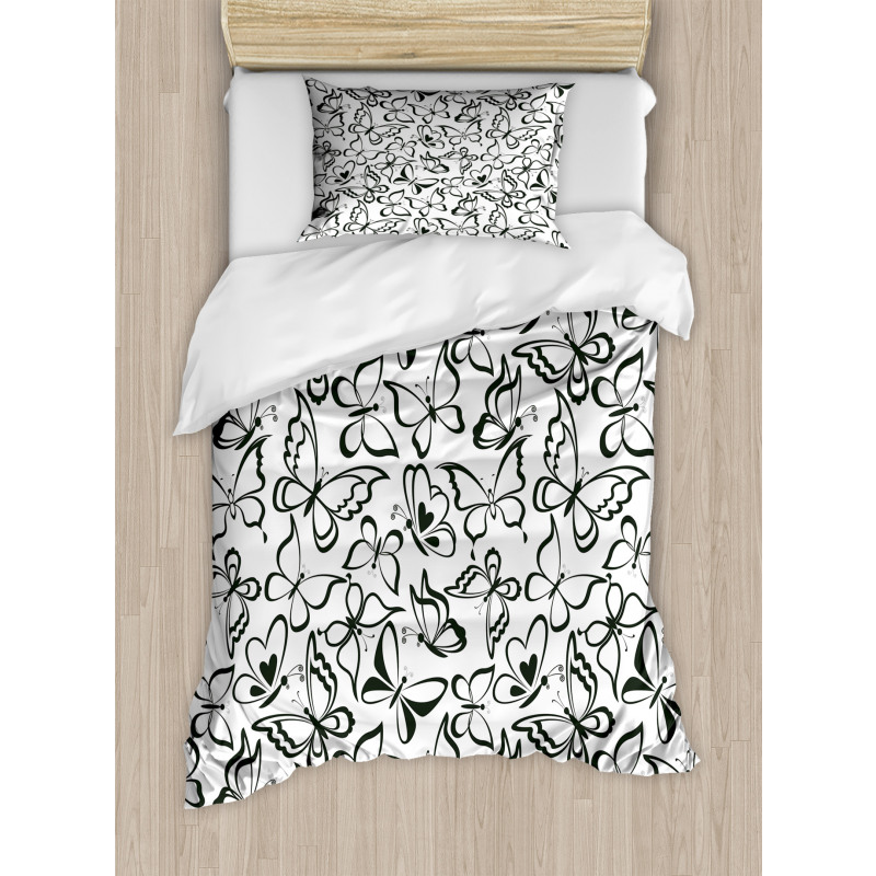 Butterfly and Freedom Duvet Cover Set