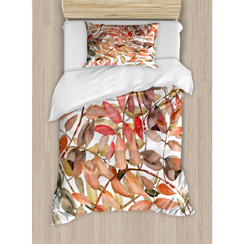 Northwoods Falling Leaf Duvet Cover Set