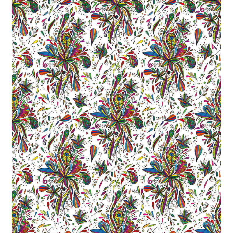 Flora Pattern Duvet Cover Set
