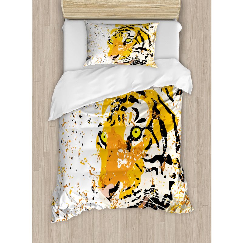 Vector Wildlife Tiger Duvet Cover Set