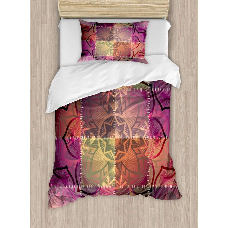 Modern Mandala Motif Duvet Cover Set