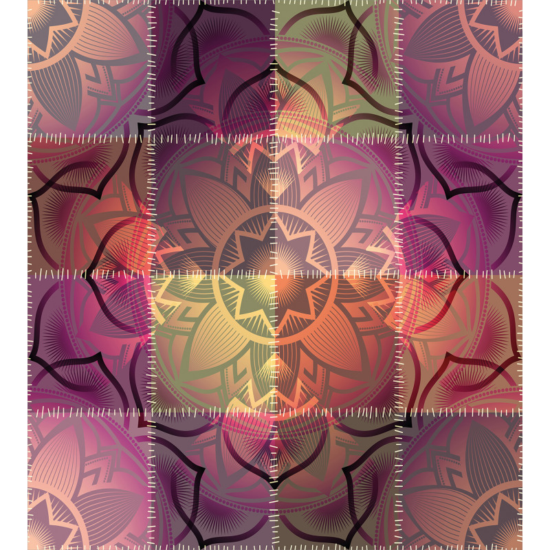 Modern Mandala Motif Duvet Cover Set