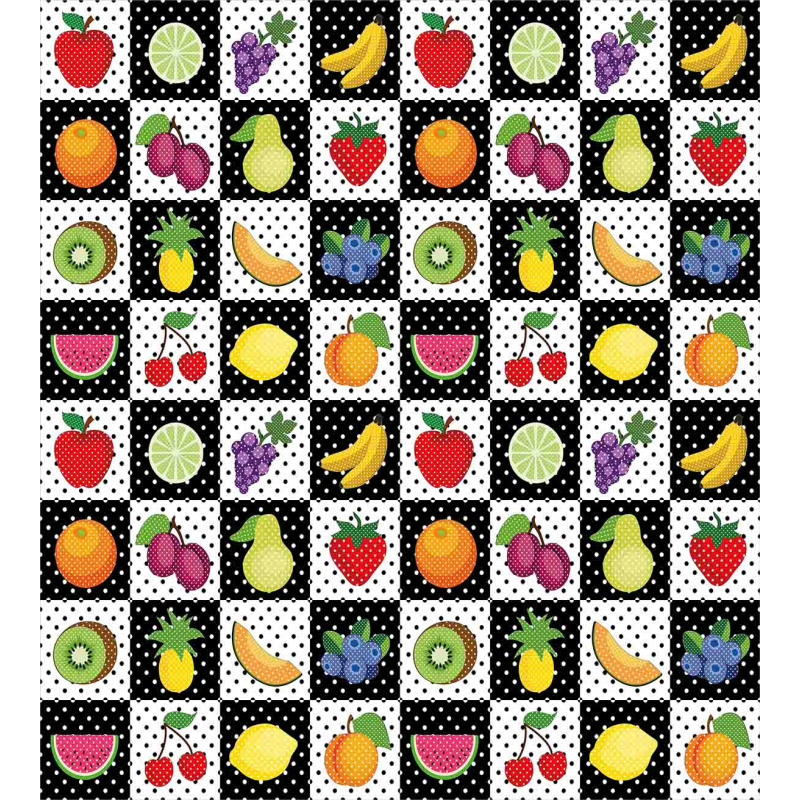 Kitchen Fruits Duvet Cover Set