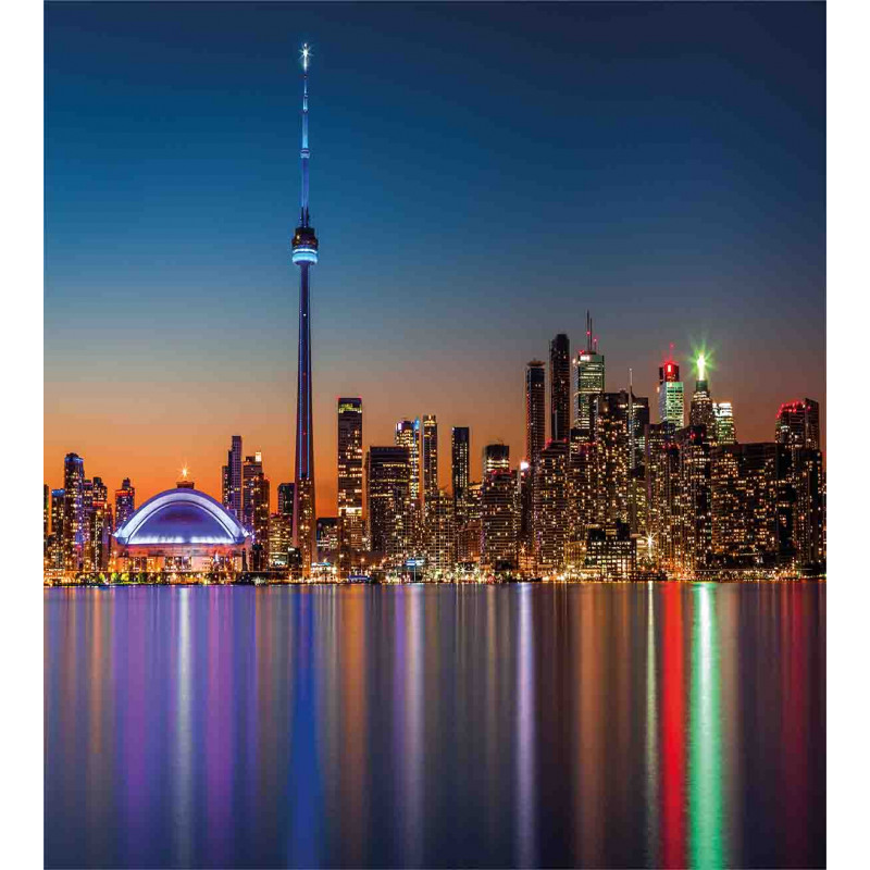 Toronto Urban City Duvet Cover Set