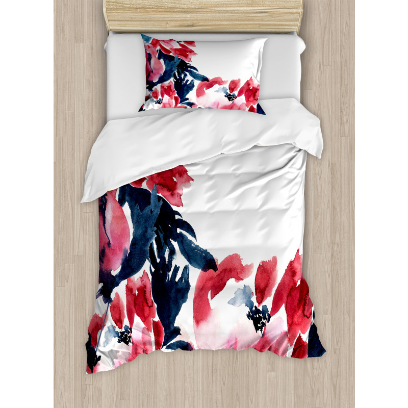 Peonies Spring Inspired Duvet Cover Set