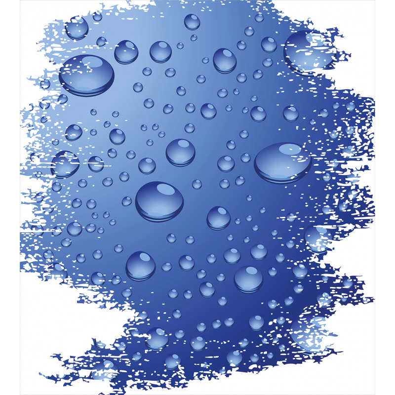 Bubble Water Rain Drop Duvet Cover Set