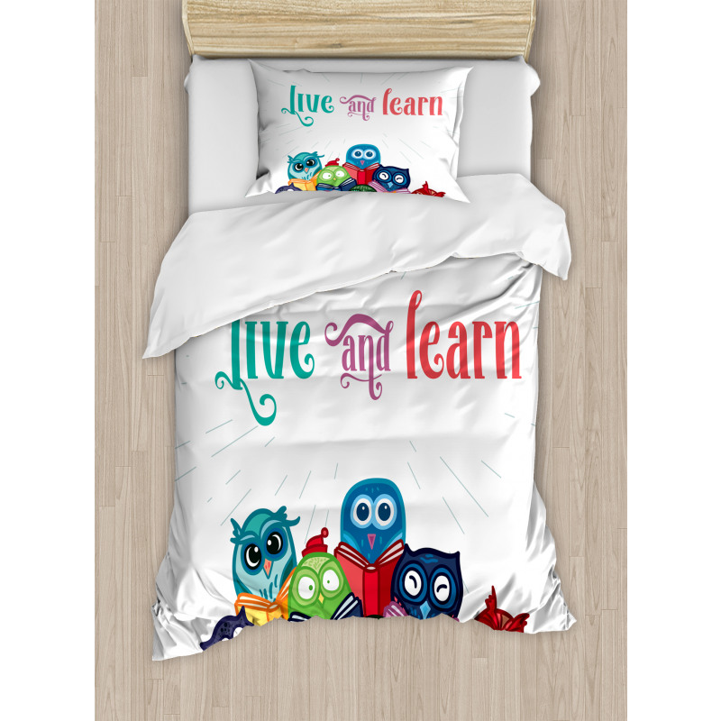 Toy Like Owls Kid Style Duvet Cover Set