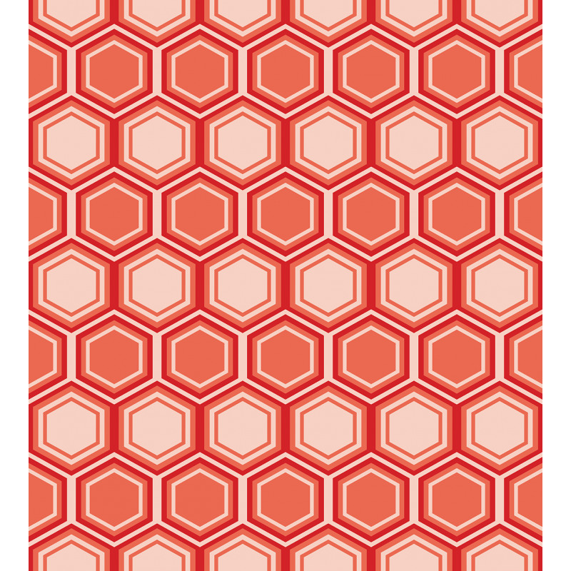Hexagonal Comb Tile Duvet Cover Set