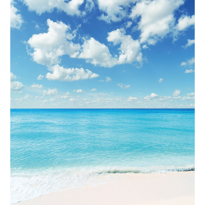 Exotic Beach Vivid Sky Duvet Cover Set