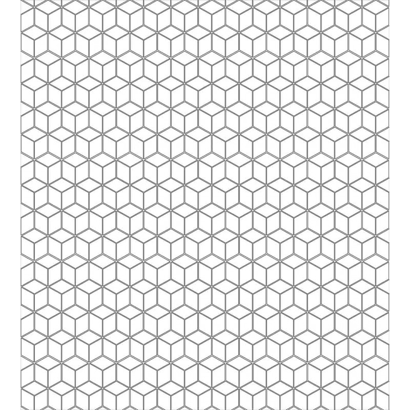 Geometric Square Shape Duvet Cover Set