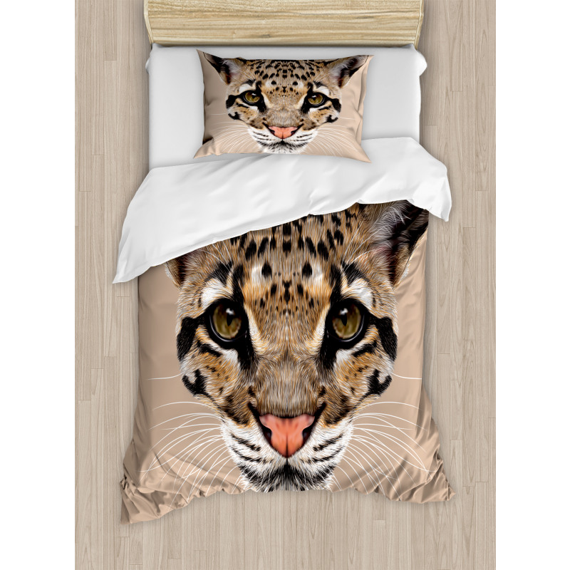 Baby Leopard Wild Duvet Cover Set