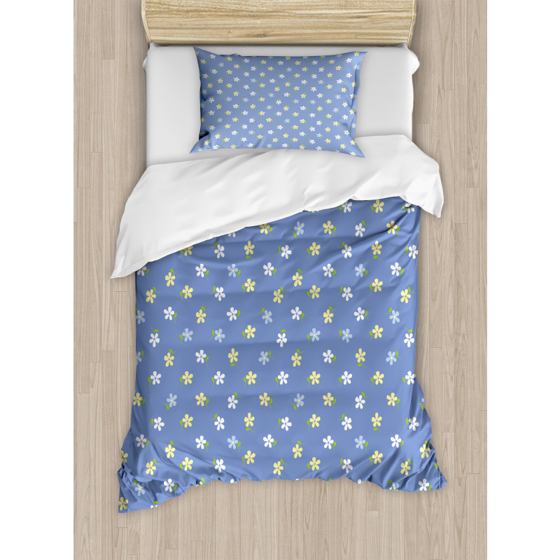 Small Spring Daisies Duvet Cover Set