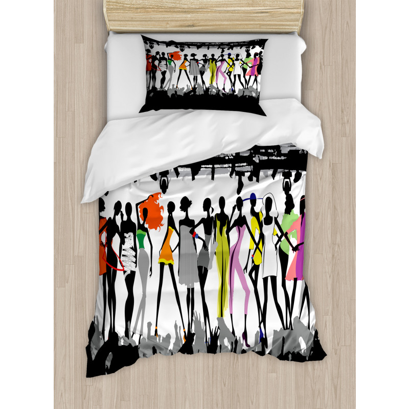 Modern Colorful Fashion Duvet Cover Set