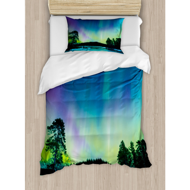 Lake Forest Woods Duvet Cover Set