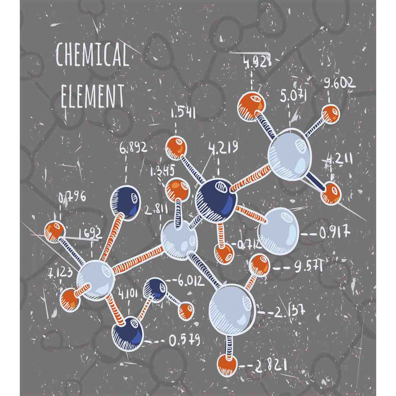 Formula Science Graphic Duvet Cover Set