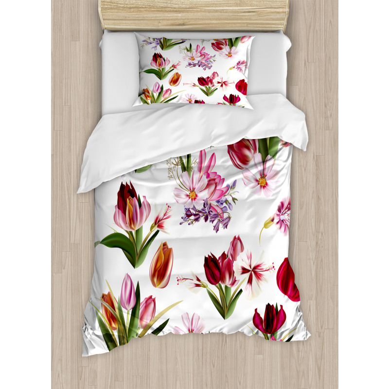 Composition of Flowers Duvet Cover Set