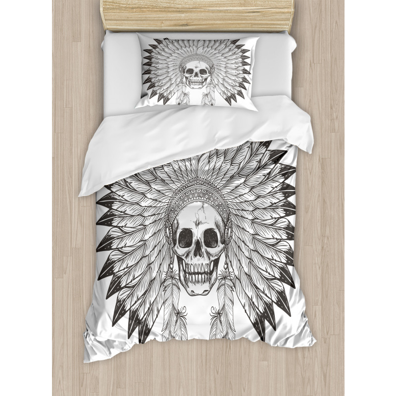 Skull Duvet Cover Set