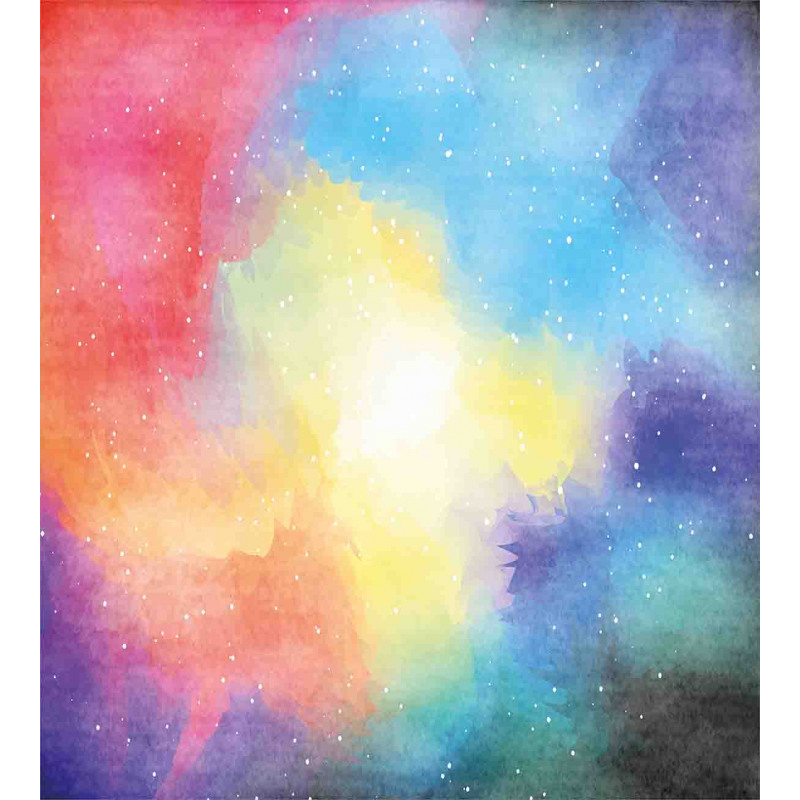 Watercolor Star Galaxy Duvet Cover Set