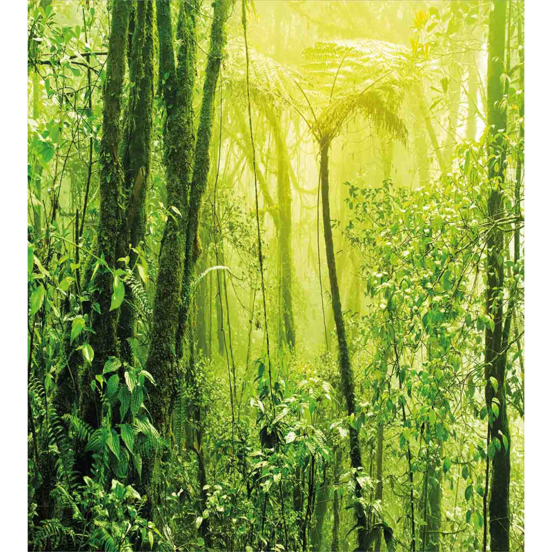 Tropical Amazon Forest Duvet Cover Set