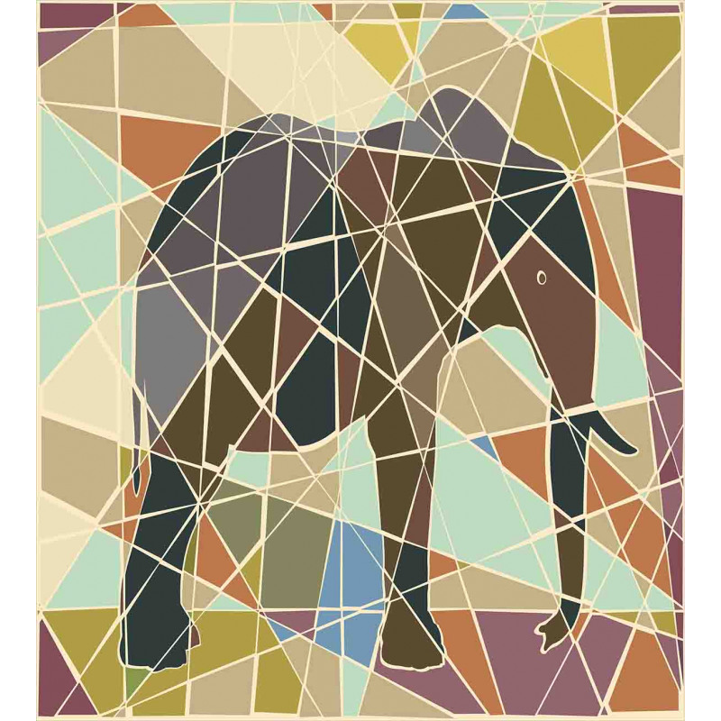 Mosaic Animal Duvet Cover Set