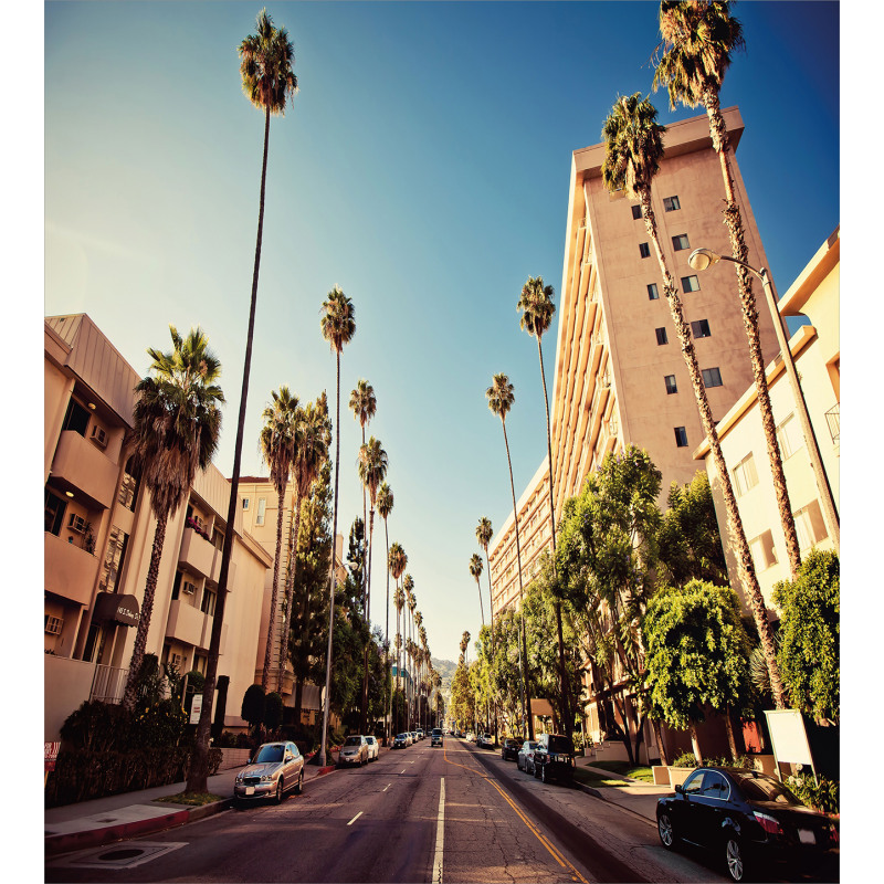 Beverly Hills Street View Duvet Cover Set