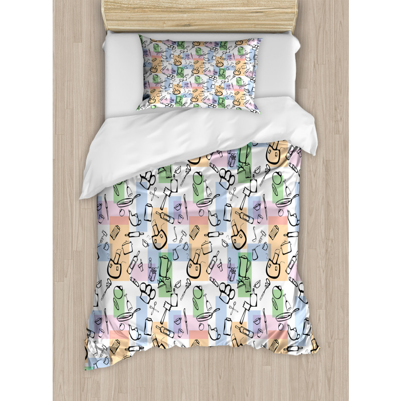 Kitchen Stuff Cuisine Duvet Cover Set