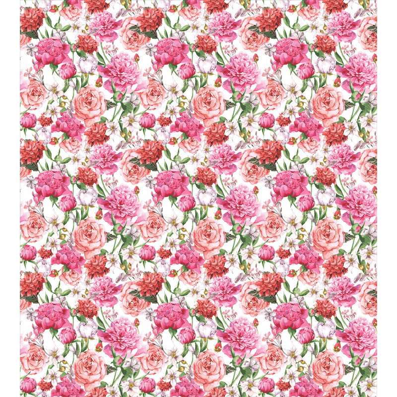 Spring Garden Roses Duvet Cover Set