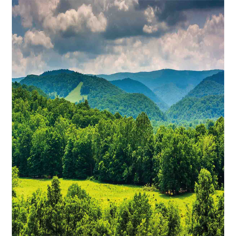 Landscape of Mountains Duvet Cover Set