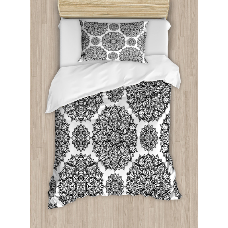 Oriental Mandala Design Duvet Cover Set