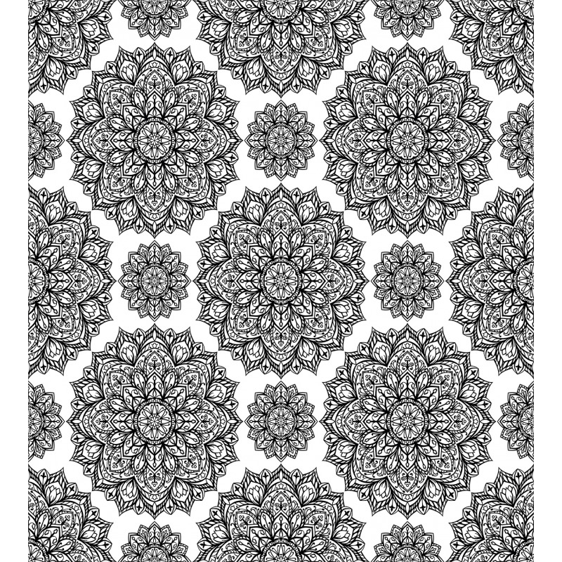 Oriental Mandala Design Duvet Cover Set