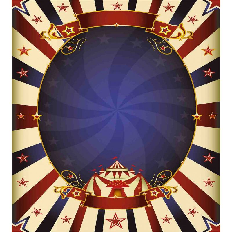 Circus Poster Image Duvet Cover Set