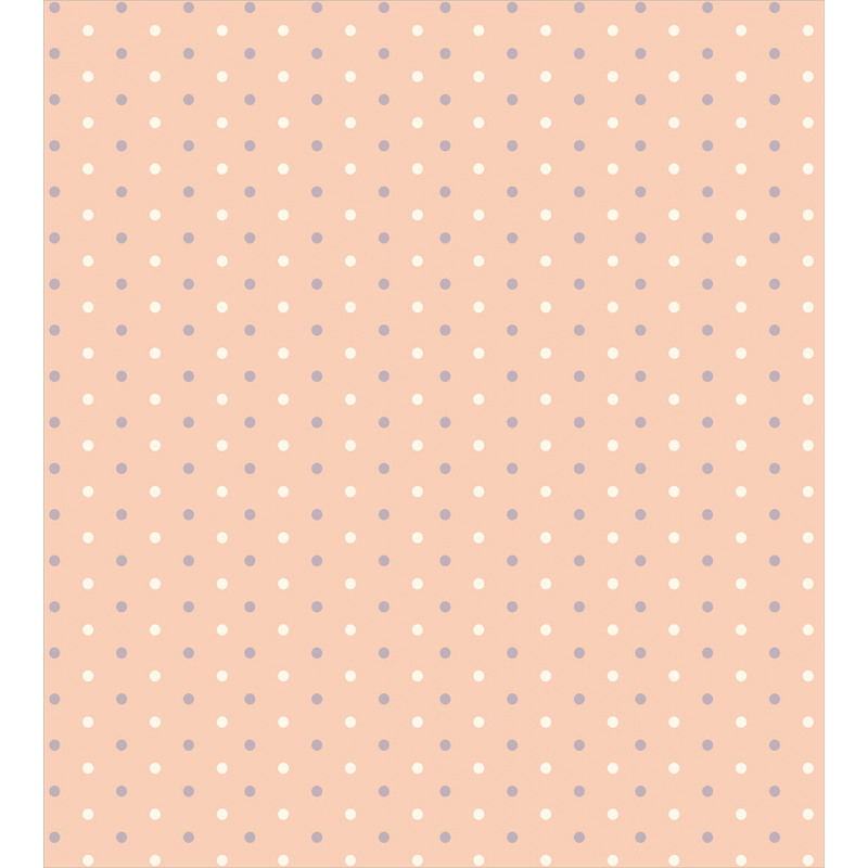 Retro Vintage Lilac Dots Duvet Cover Set