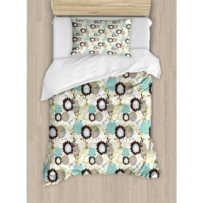 Dandelions Floral Duvet Cover Set