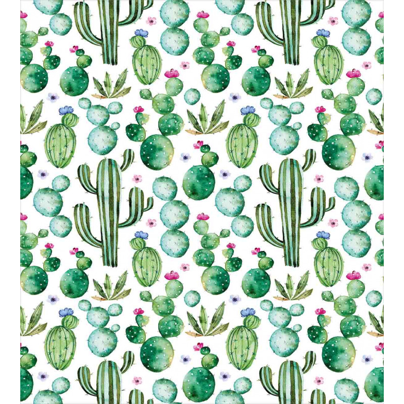 Mexican Cactus Plants Duvet Cover Set